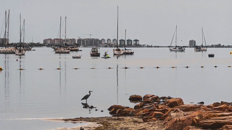 Les eaux peu profondes du Mar Menor, sur la Costa Cálida.