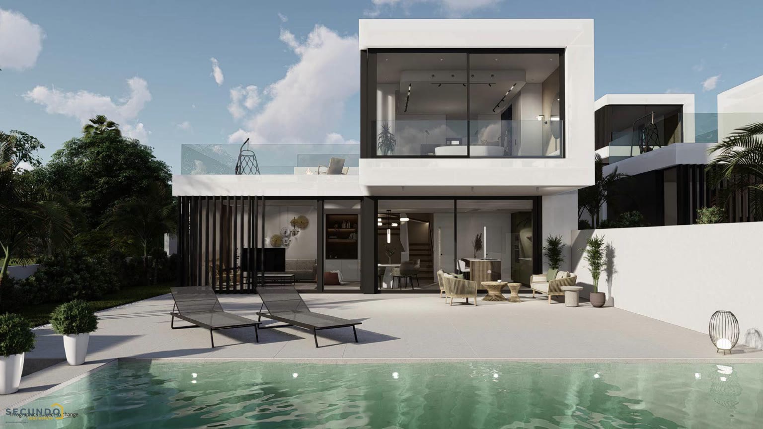 Villa espagnole avec piscine