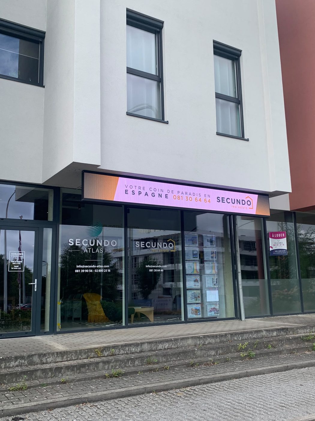 Bureau Secundo, Chaussée de Marche 488 à Erpent (Namur)